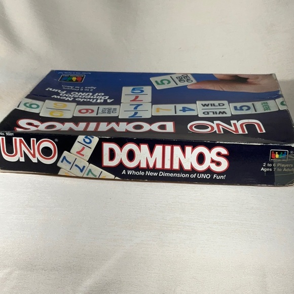 Vintage Uno Dominos by International Games A Whole New Dimension of UNO Fun! - Picture 6 of 8